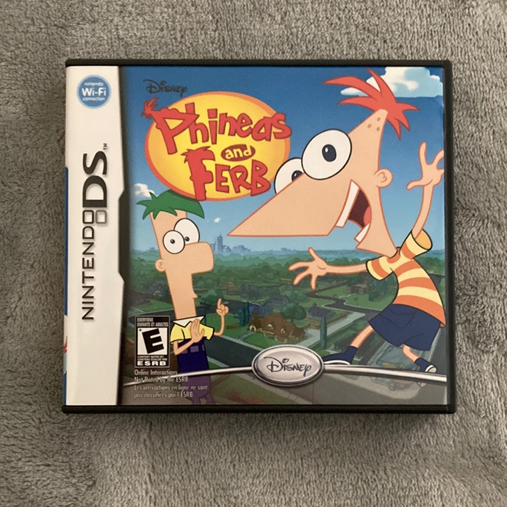 Phineas and Ferb Nintendo DS game